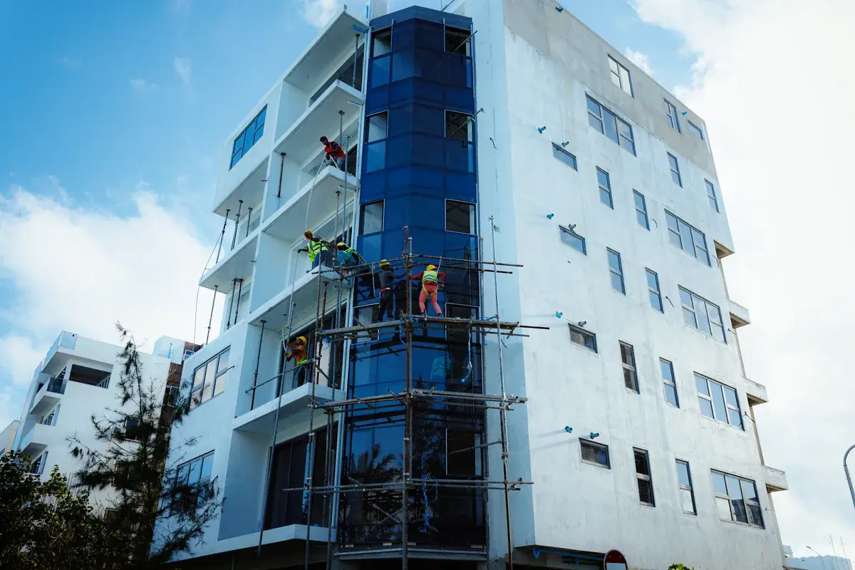 IWD Miami estimator performing on-site assessment for adu builders project