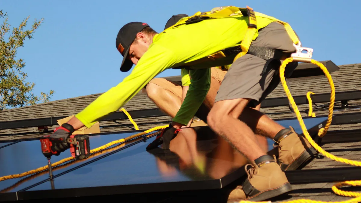 IWD Miami estimator performing on-site assessment for carpentry services project