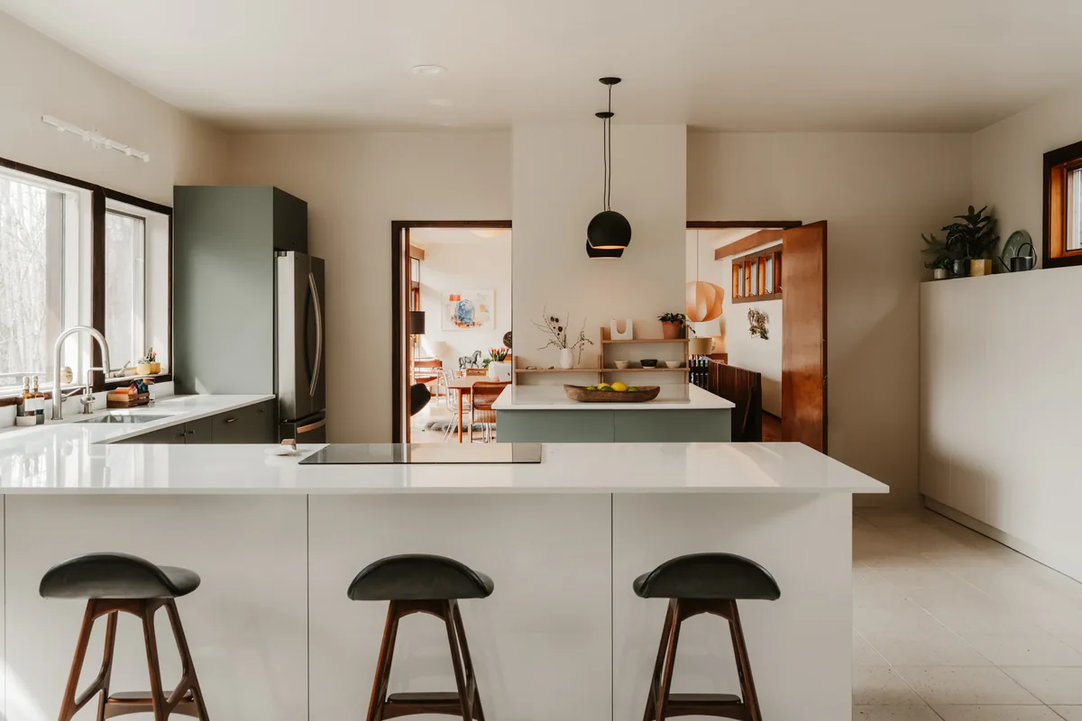 IWD Miami estimator performing on-site assessment for custom kitchens project