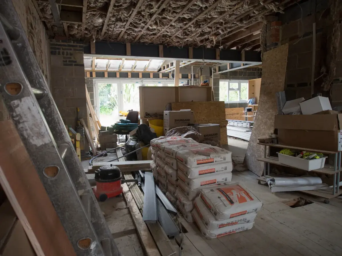 IWD Miami estimator performing on-site assessment for second story additions project