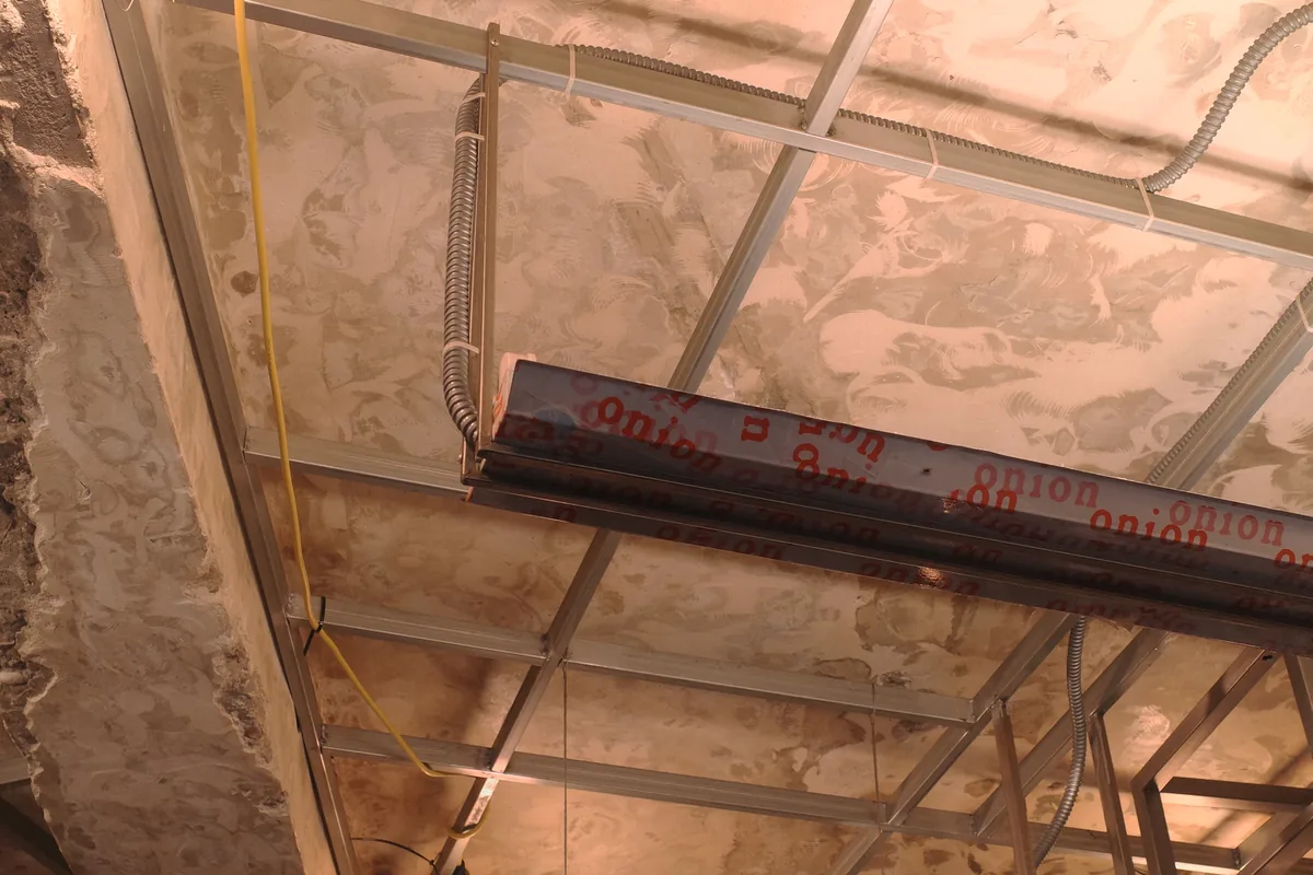 Florida master electrician performing ceiling fan installation