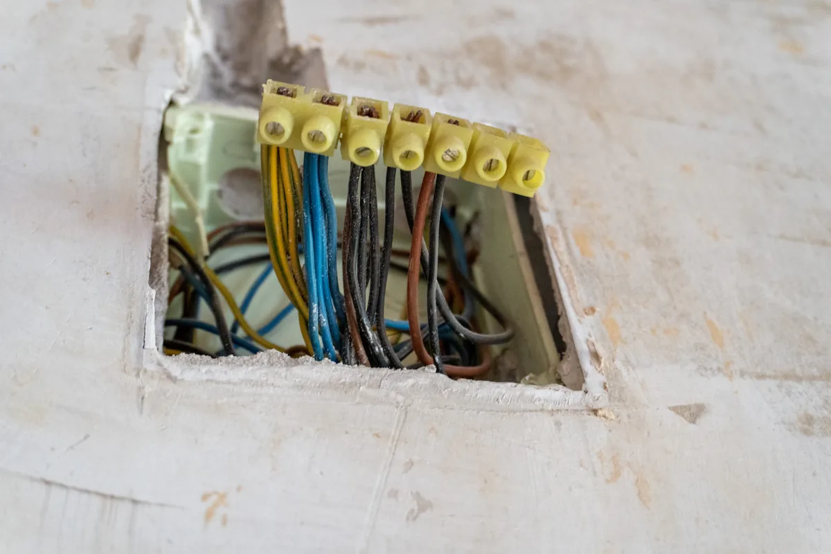 IWD Miami estimator performing on-site assessment for electrical repair project