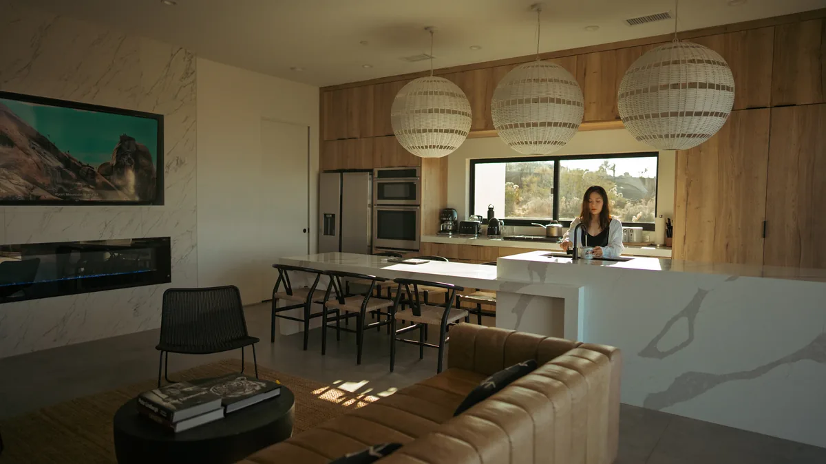 IWD Miami estimator performing on-site assessment for smart lighting project